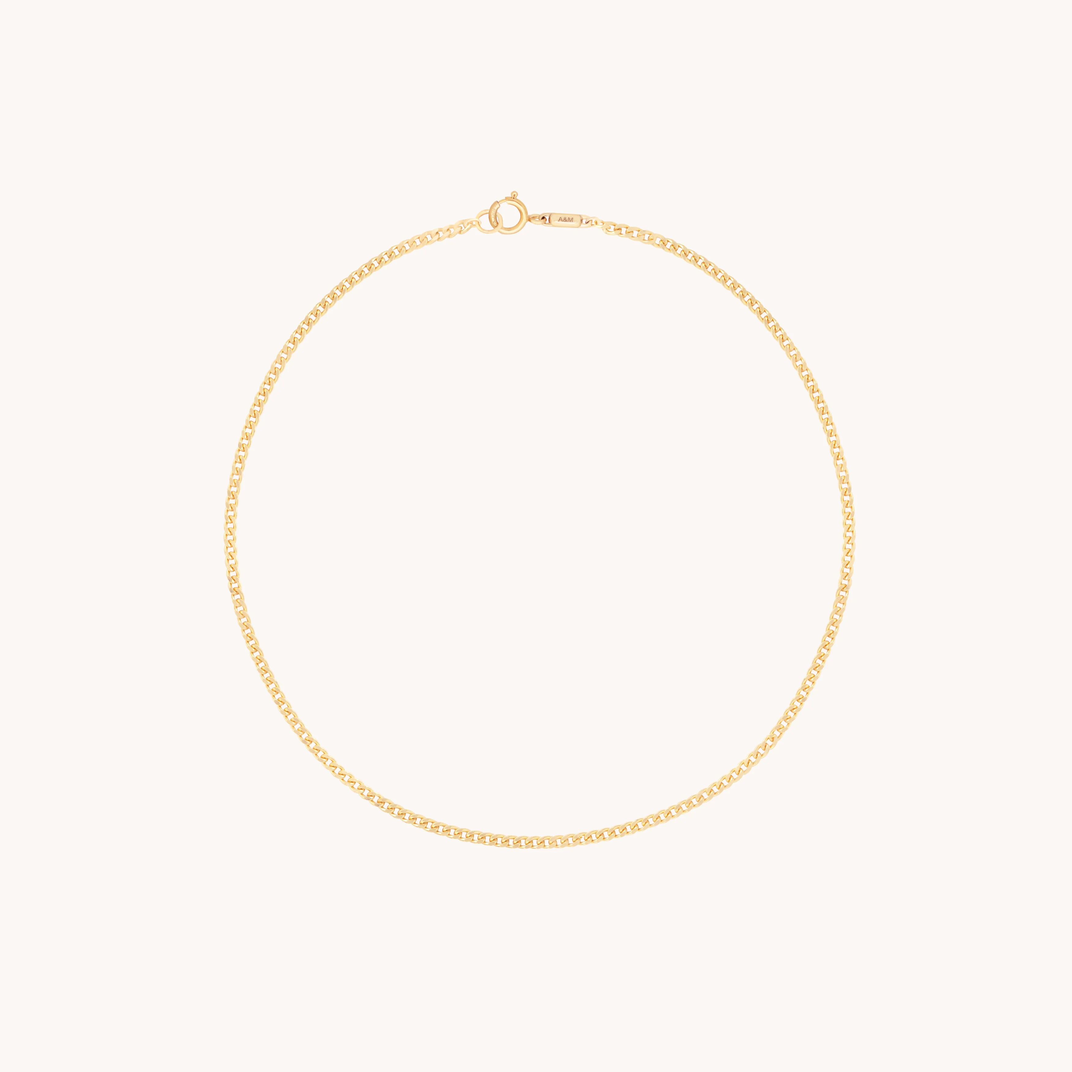 Bold Miyu Story Chain Bracelet in Solid Gold