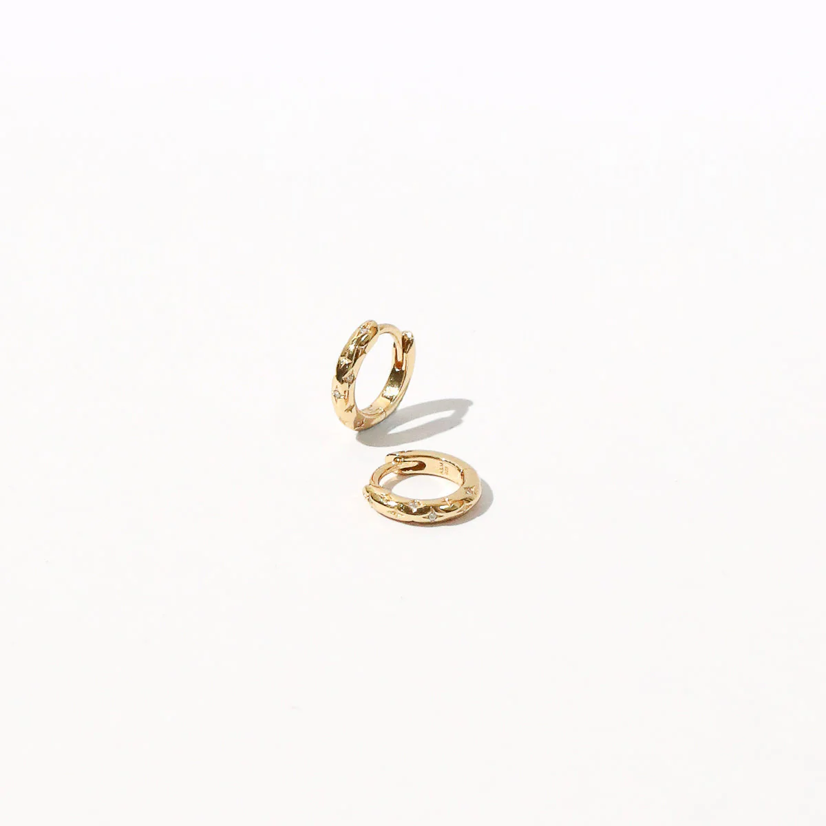 Cosmic Star Huggies in Gold - Image 3