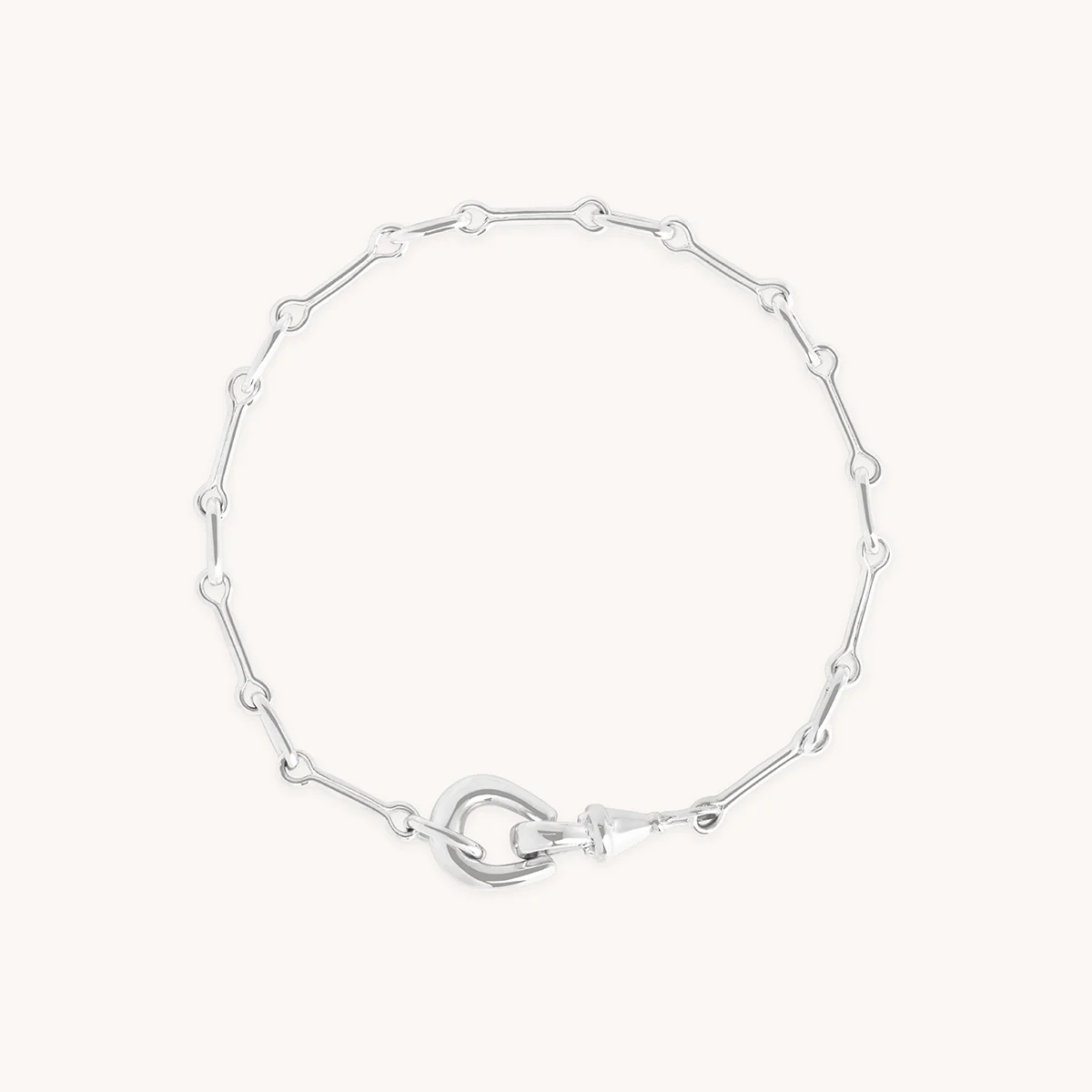 Hardware Chain Bracelet in Silver