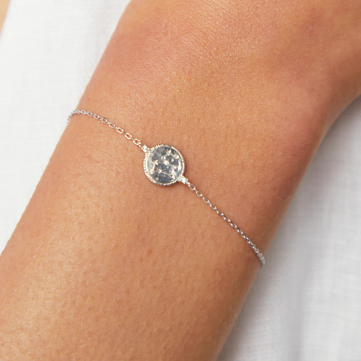 Leo Zodiac Bracelet in Silver - Image 2