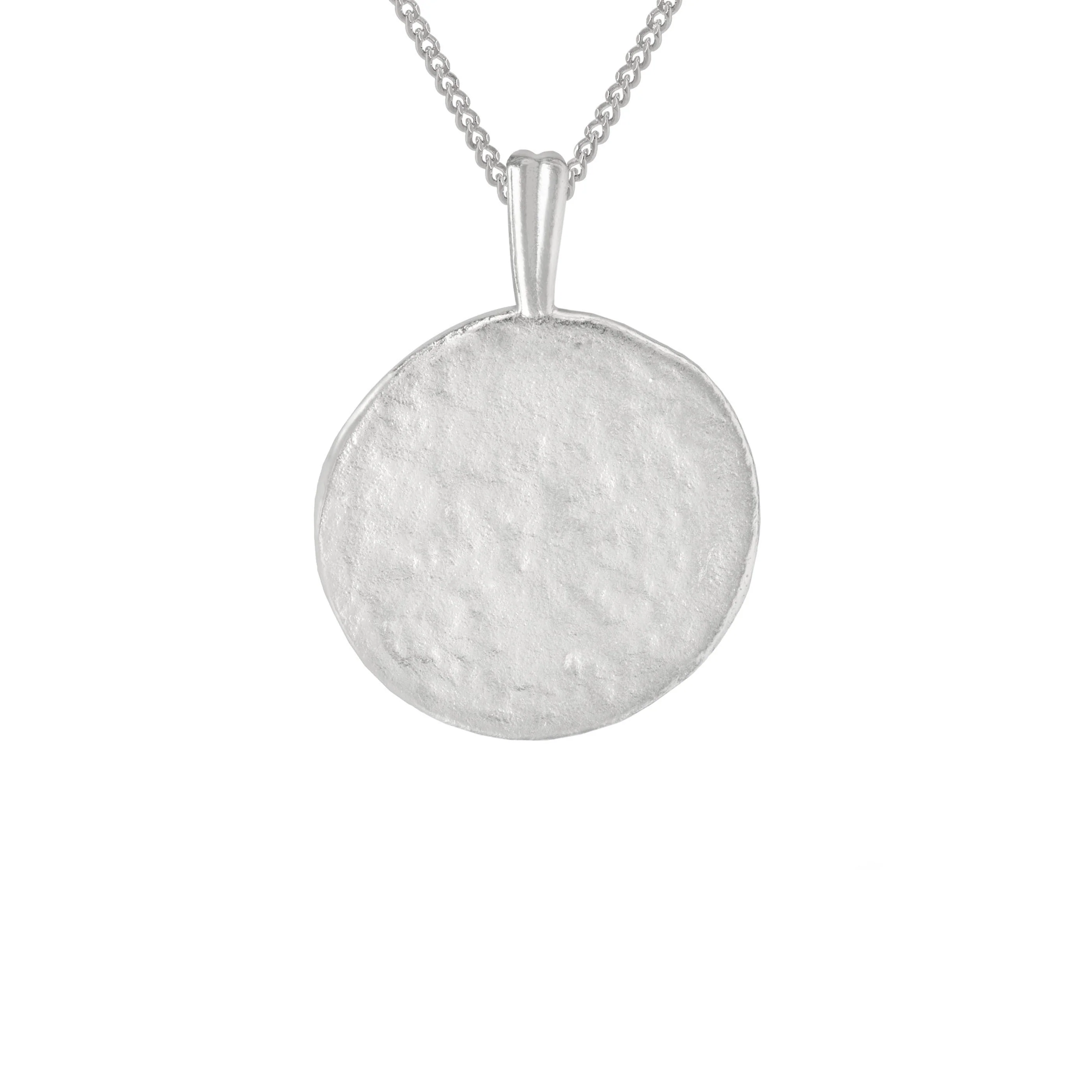 Libra Zodiac Pendant Necklace in Silver - Image 5