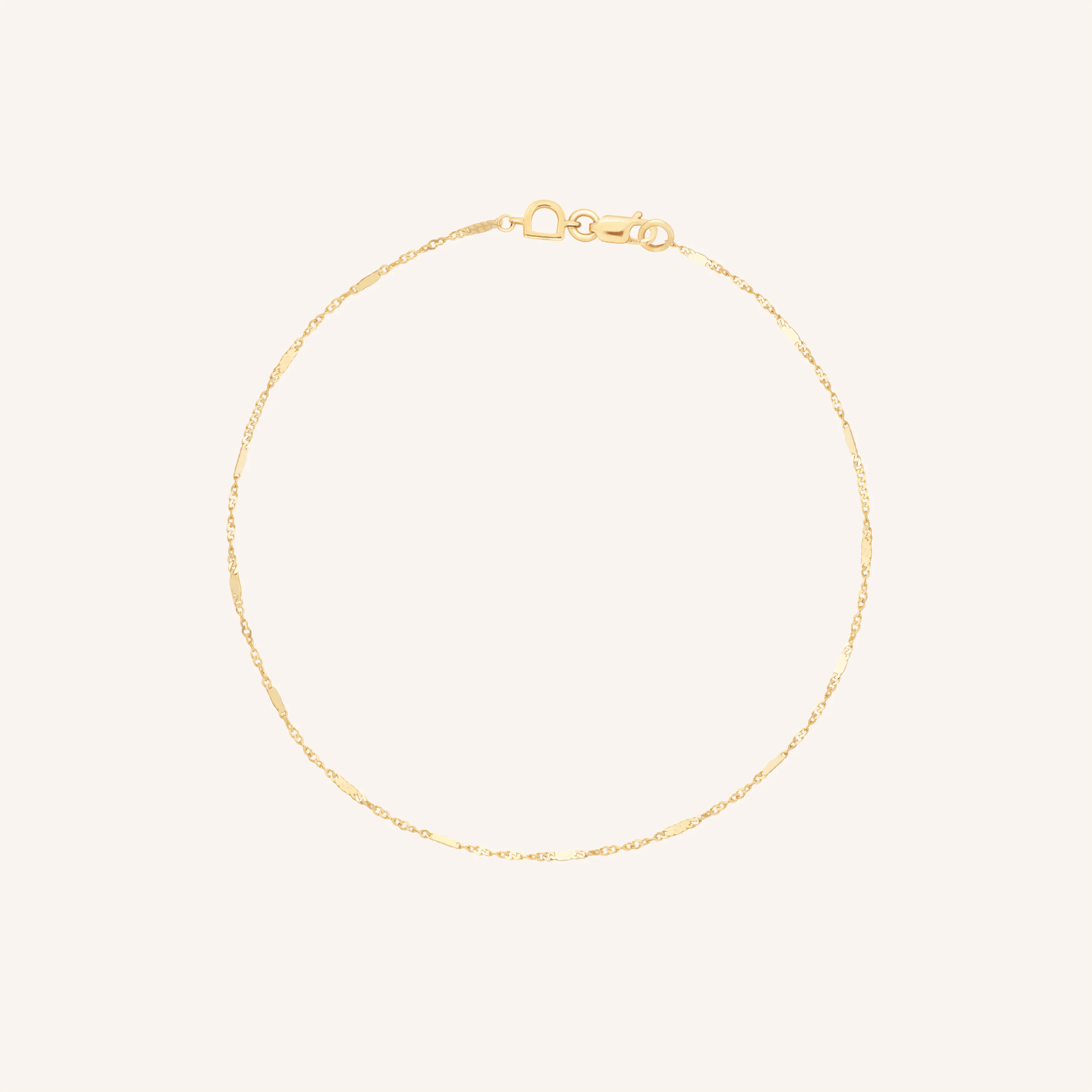 Astrid Chain Bracelet in Solid Gold