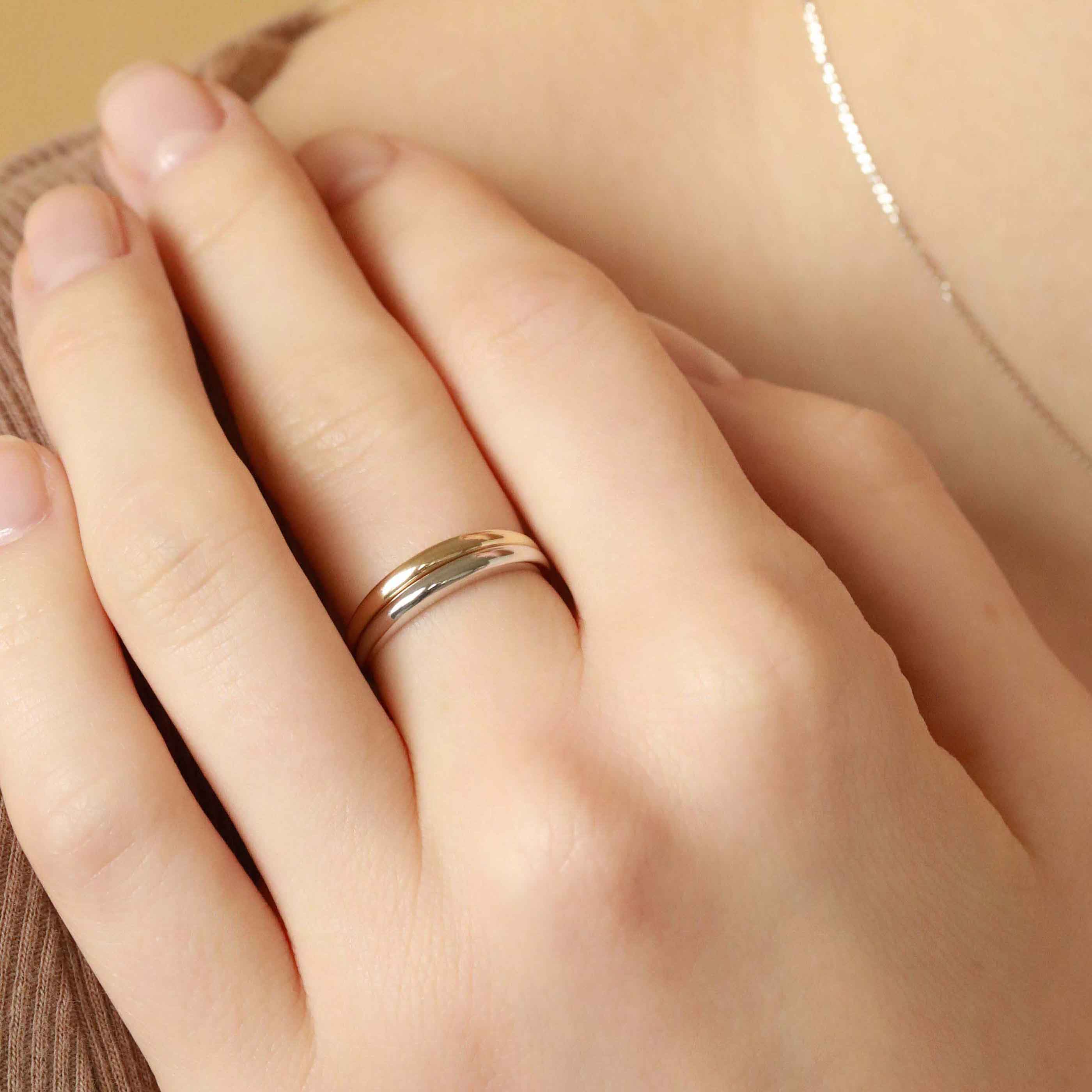 Dome Ring in Solid Gold - Image 4