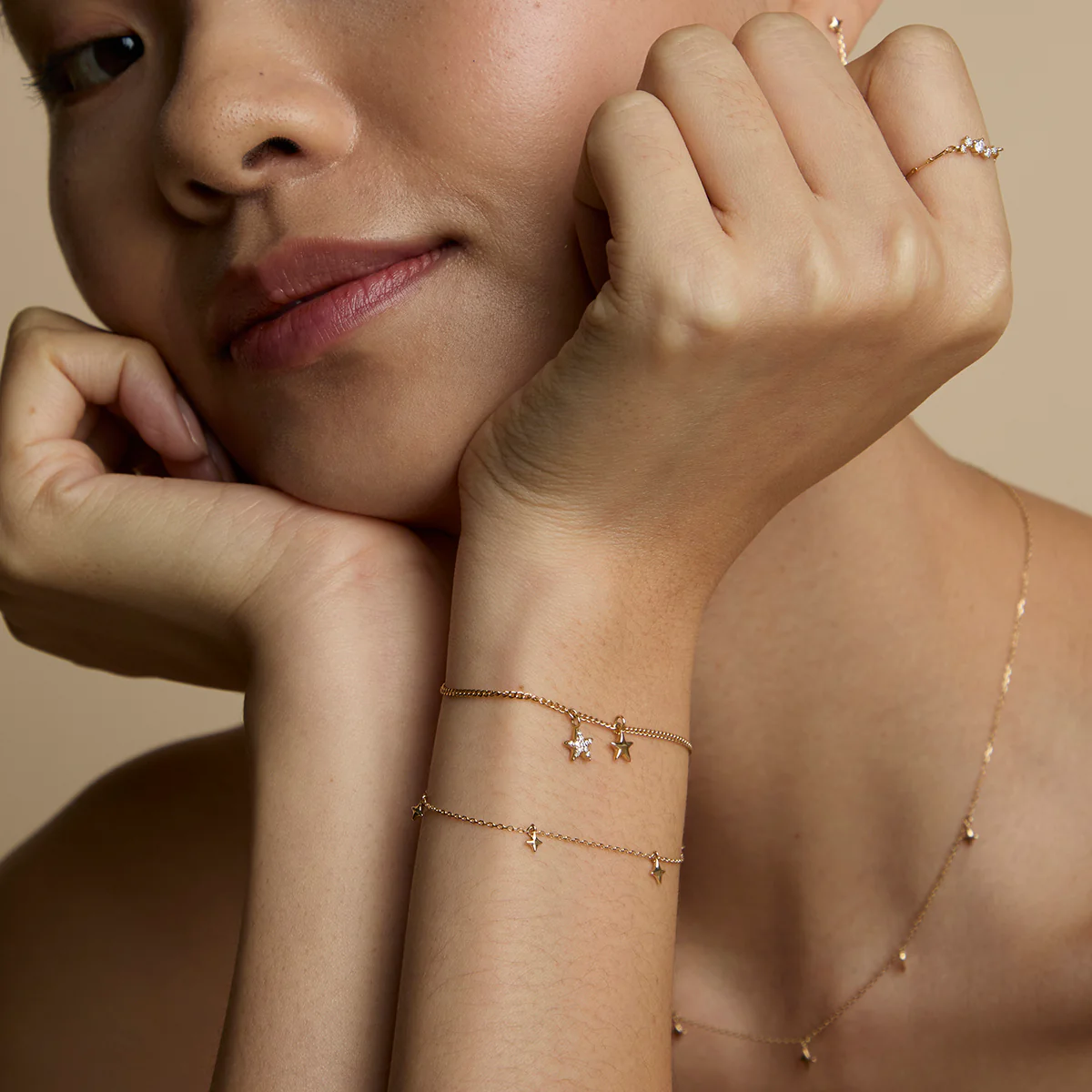 Star Charm 9k Gold - Image 6